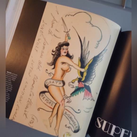 Vintage Tattoos - the book of old school skin art - New Paperback - Picture 3 of 7